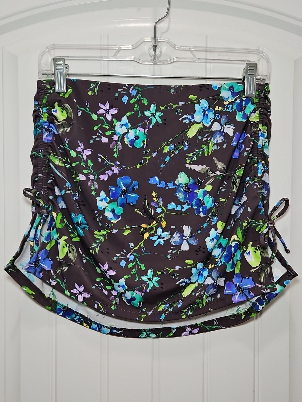 Andie Floral Swim Coverup Skirt New Small